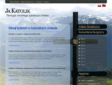 Tablet Screenshot of jakatolik.com